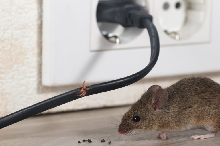 Mice damages wire