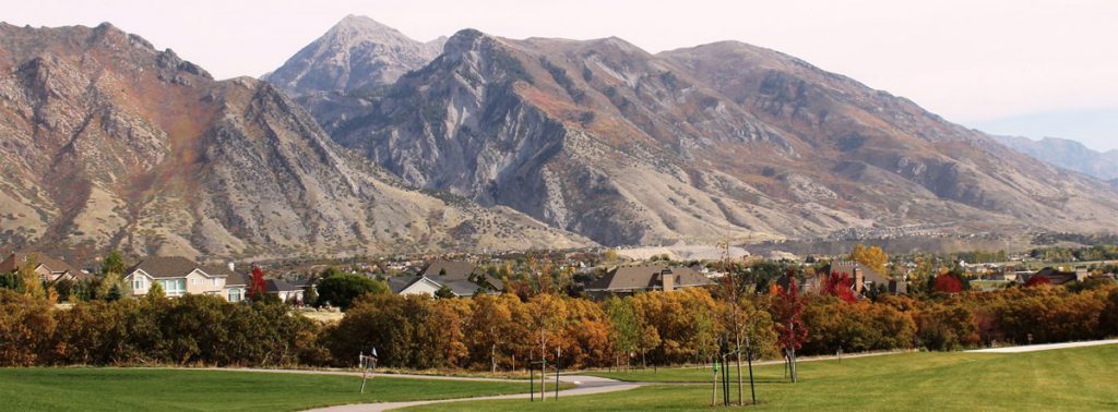 Mountain View of Highland Utah